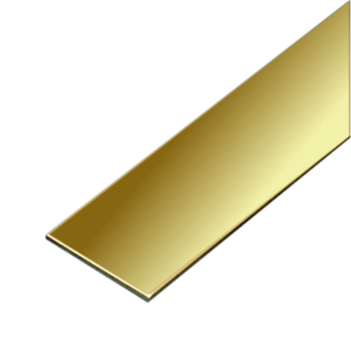 BS2M Brass Strip 12 x 0.4 x 305mm