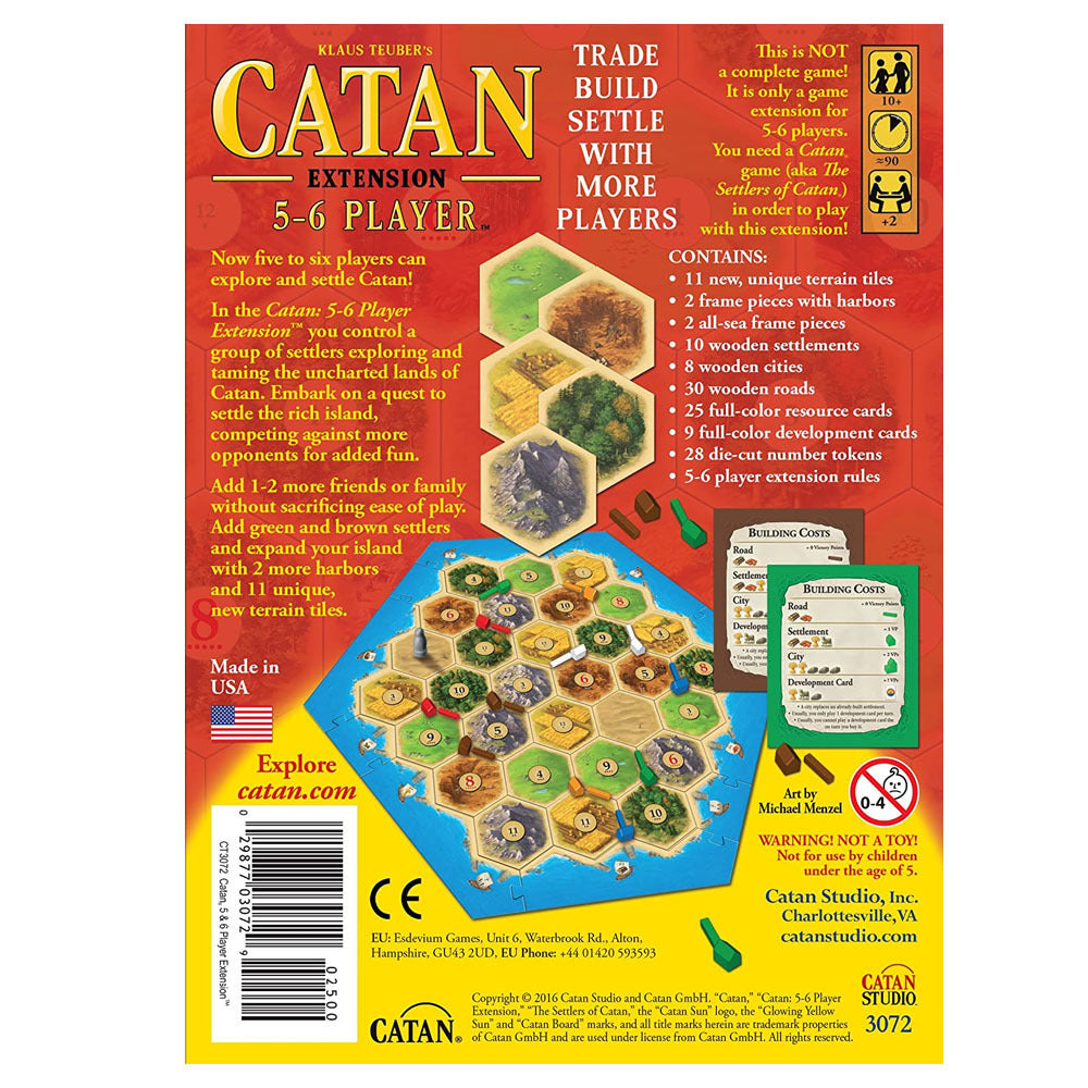 Catan: 5-6 Player Extension