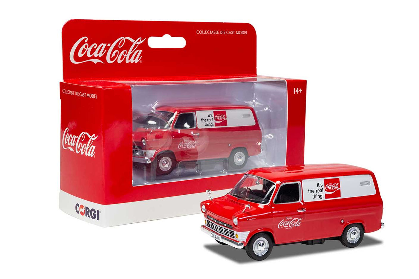 143 Coca Cola 1970s Ford Transit Mk.1