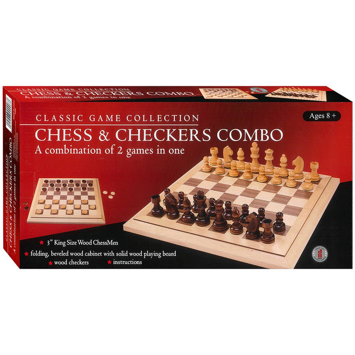 Chess and Checkers 15 Bevel Edge