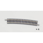 Tomytec - Curved Track C605-10 (F) (Set of 4)