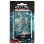 D&D Nolzurs Marvelous Unpainted Miniatures Grell and Basilisk