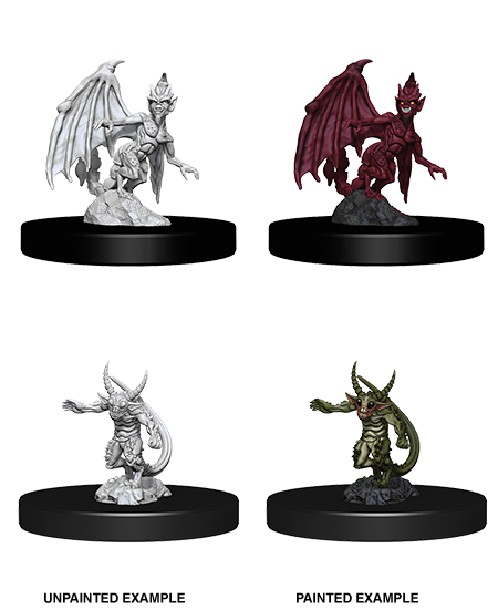 D&D Nolzurs Marvelous Unpainted Miniatures: Quasit and Imp