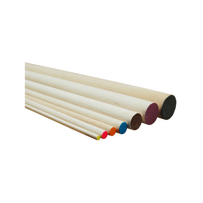 Dowel 5 x 915mm 1pc Yellow
