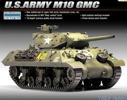 13288 1/35 US Army M10 GMC Anniv.70 Normandy Invasion 1944 Plastic Model Kit