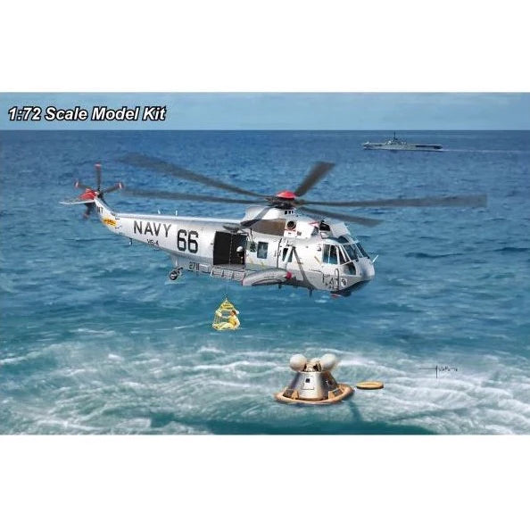 Dragon 11026 1/72 SH3D   Helo 66   and Apollo Command Module   Retrieving Apollo   Plastic