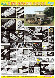 Dragon 6466 1/35 SD.KFZ.T 8T HALFTRACK INITIAL PRODUCTION