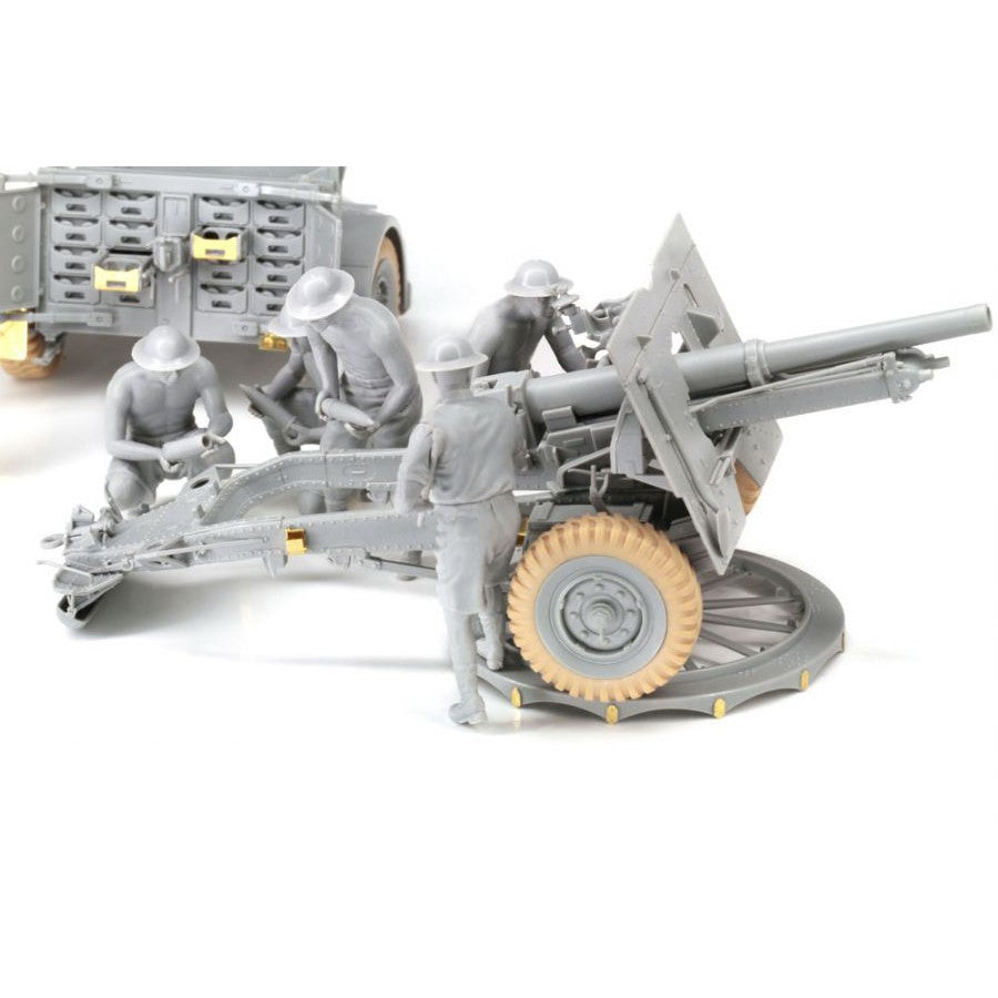 Dragon 6675 1/35 BRITISH 25Pdr. FIELD GUN Mk.II w/LIMBER & CREW (SMART KIT)