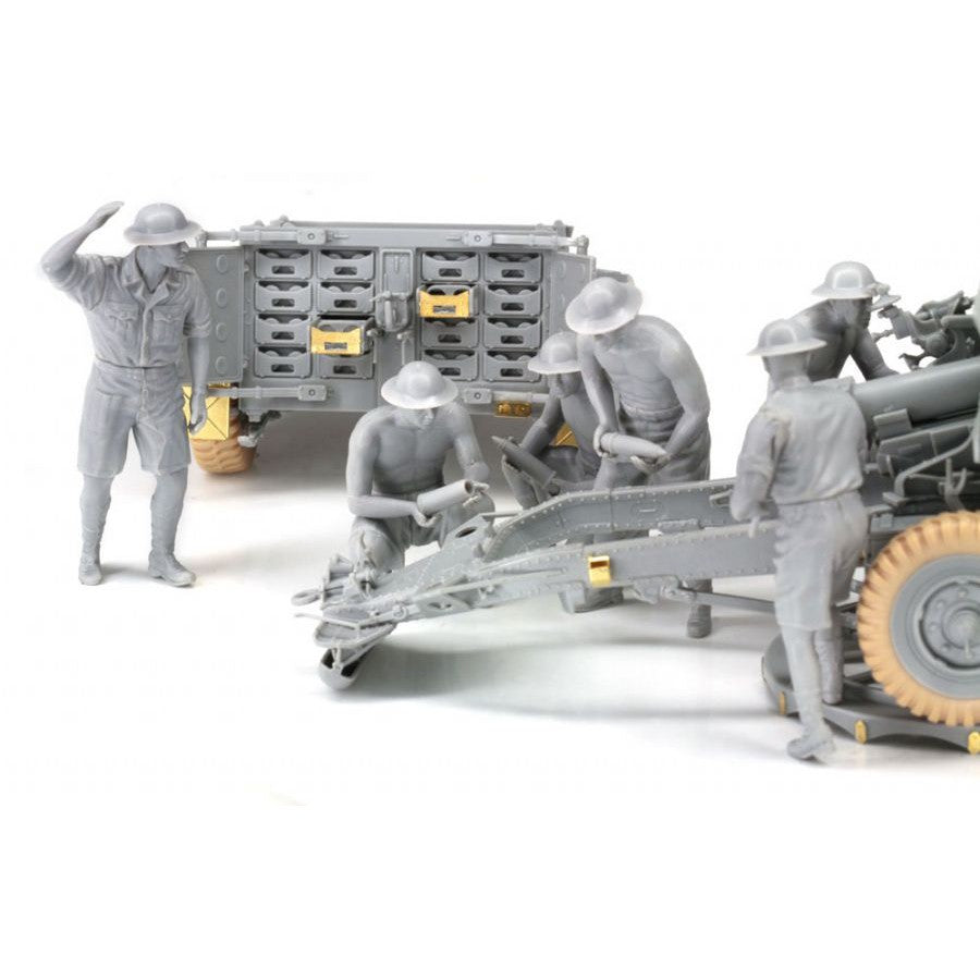 Dragon 6675 1/35 BRITISH 25Pdr. FIELD GUN Mk.II w/LIMBER & CREW (SMART KIT)