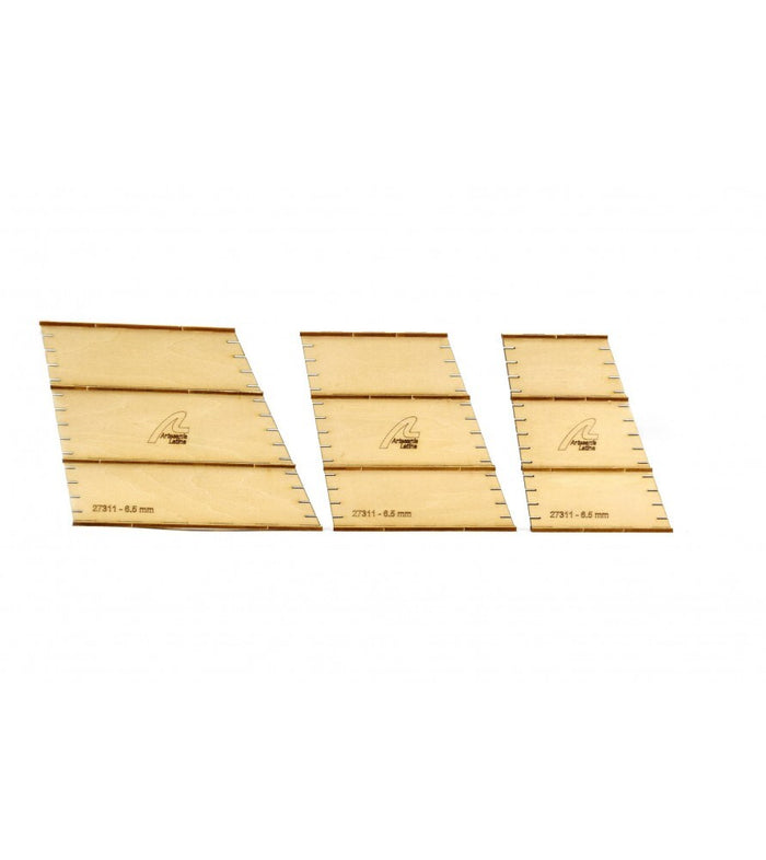 Easy Ratline Templates 6.5mm
