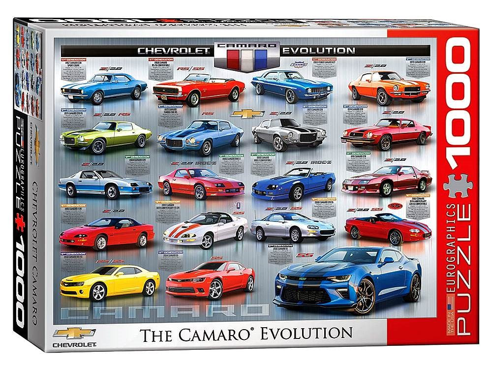 1000pc Chevrolet Camaro Evolution