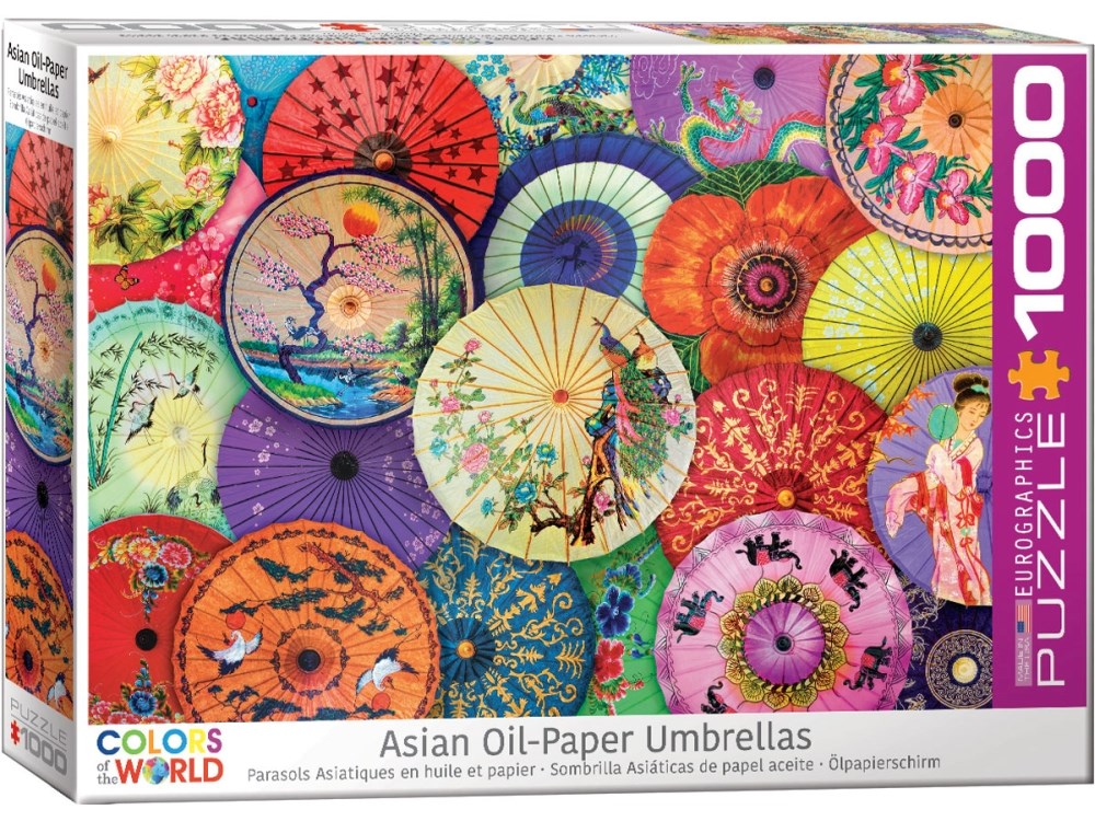 1000pc Asian Oil Paper Umbrellas