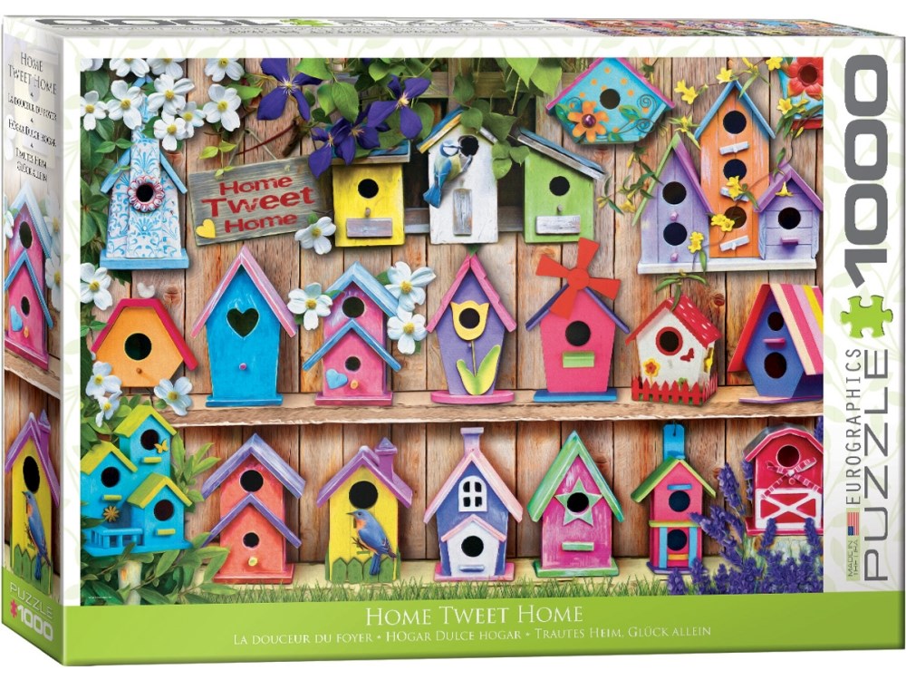 1000pc Bird Houses
