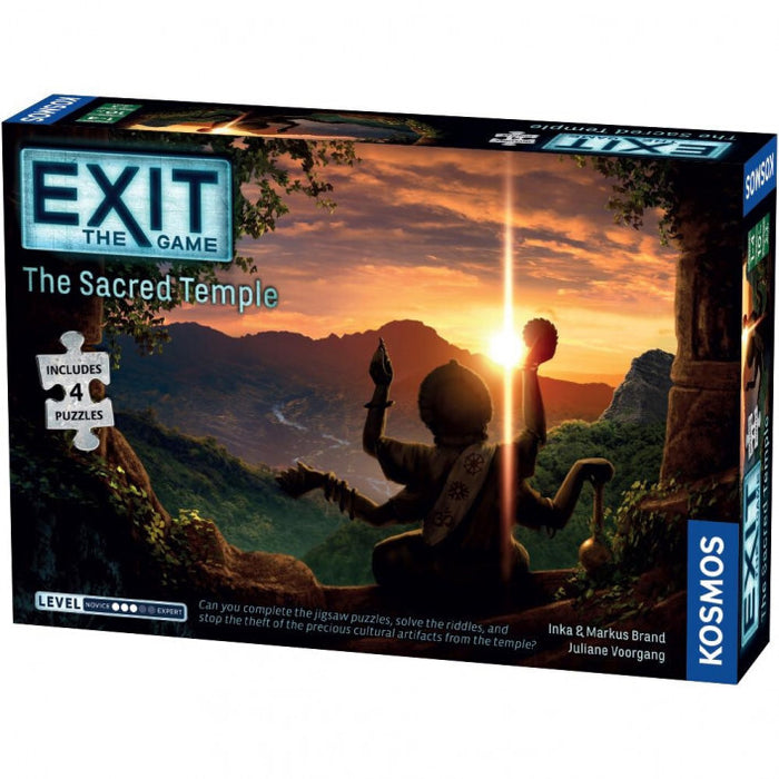 Exit the Game: The Sacred Temple Jigsaw Puzzle and Game