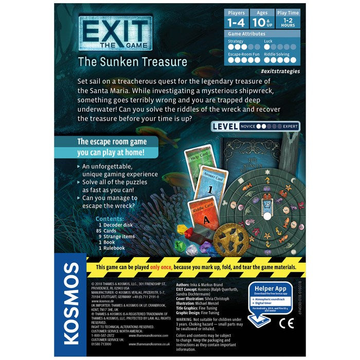 Exit the Game: The Sunken Treasure