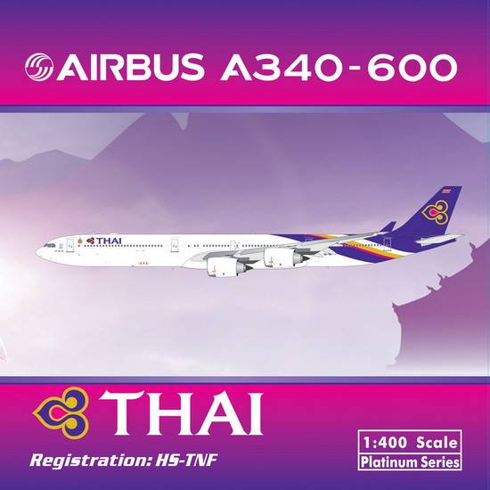 1/400 A340600 Thai Airways Last Flight