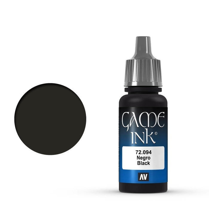 Game Color Ink: Black 18ml