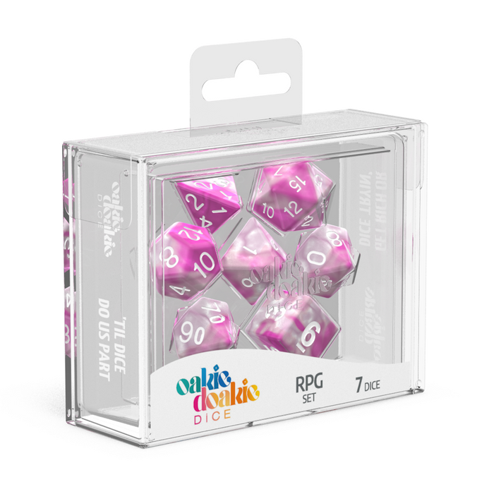 GemiDice Magnolia RPG 7Dice Set