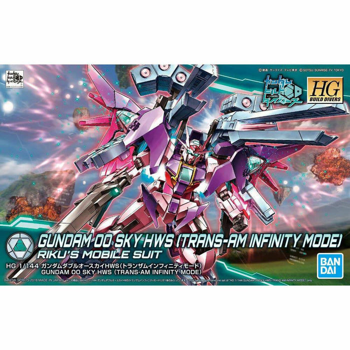 HGBD 1/144 GUNDAM 00 SKY HWS (TRANSAM INFINITY MODE)