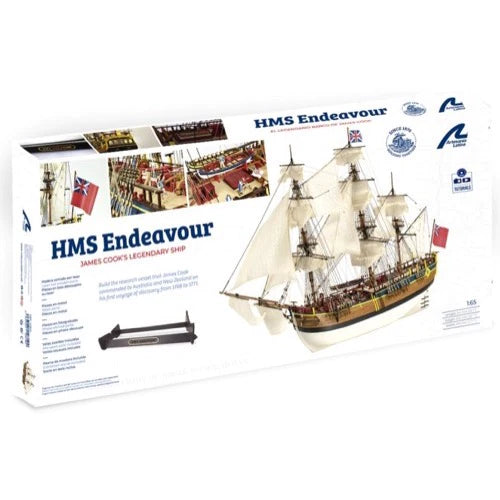 HMS Endeavour 2021 Wooden Model Ship Kit