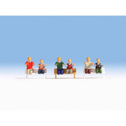 HO Engine Drivers of Electric Locomotive (6 Figures)