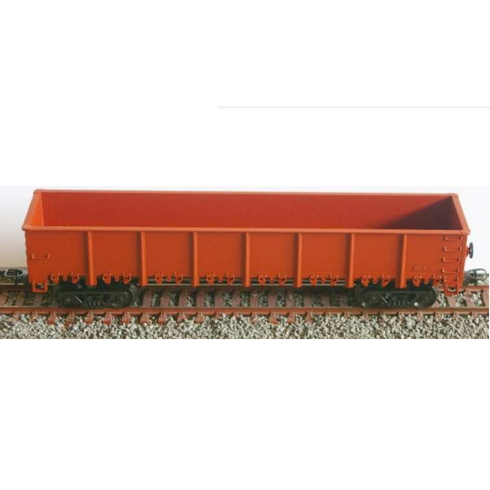 HO Gondola Wagon - Red Oxide
