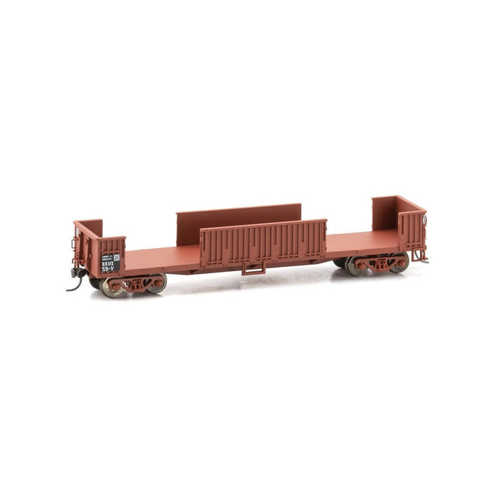 HO No Logo RKUX-59V Steel Wagon - Red