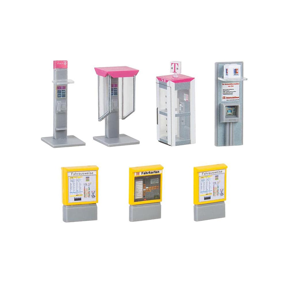 Faller - Faller HO Town Decoration Set