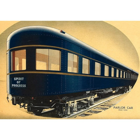 HO VR VKF Carriage VR Blue and Yellow    Spirit of Progress   2nd VFK3
