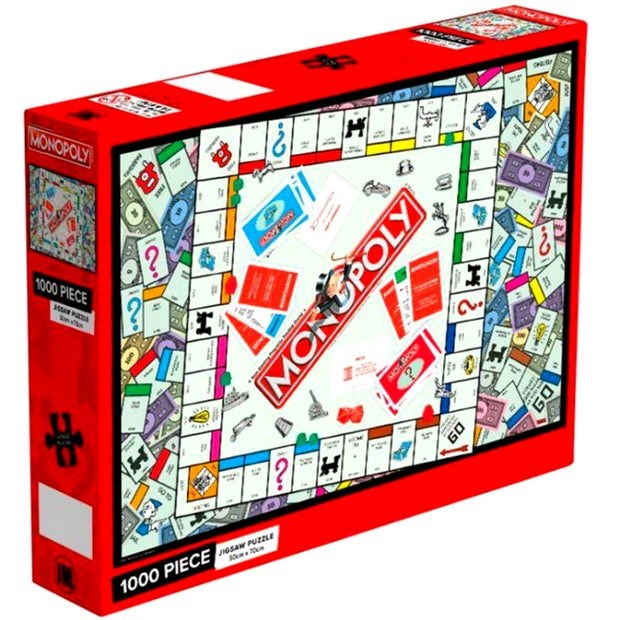 1000pc Monopoly  Board