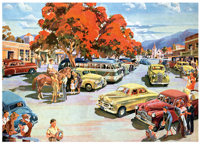 1000pc Holden    Main Street   48215 Holden 1951