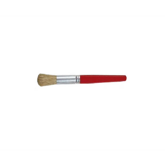 Junior Round Brush Red Handle