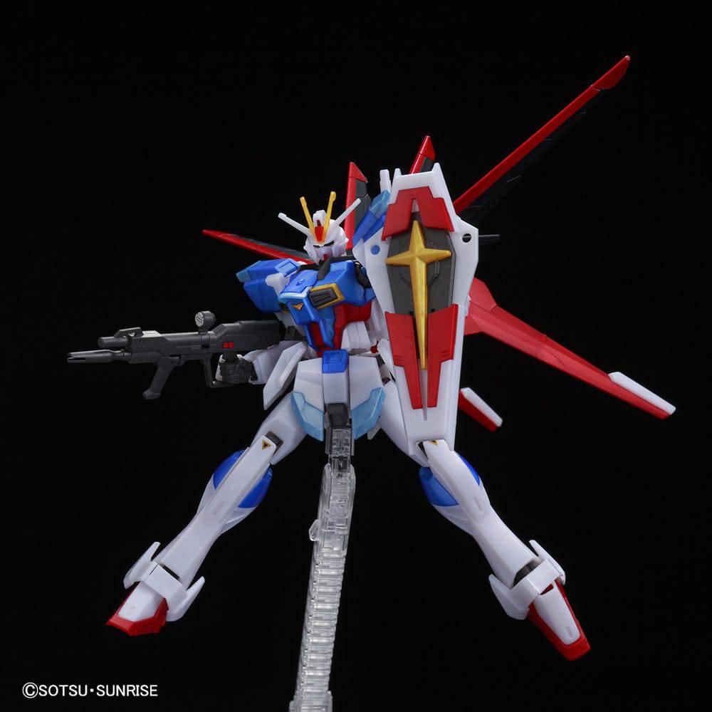 BANDAI [LIMITED] - HG 1/144 FREEDOM GUNDAM vs FORCE IMPULSE GUNDAM (BATTLE OF DESTINY SET) [METALLIC]