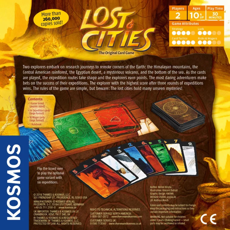 Lost Cities the Card Game