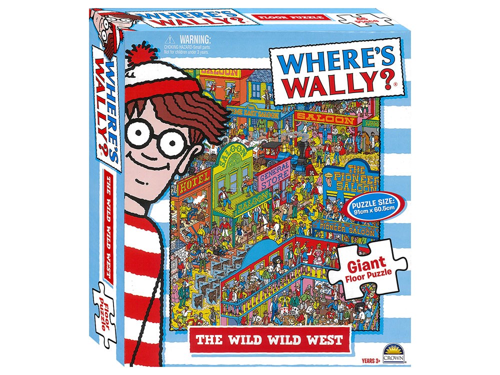 46pc Wheres Wally  Floor Puzzle