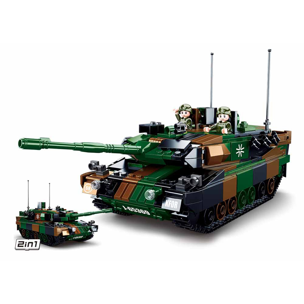 Model Bricks 766pc Leopard 2A5 Main Battle Tank