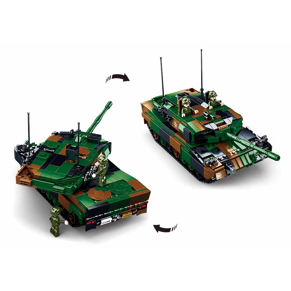 Model Bricks 766pc Leopard 2A5 Main Battle Tank