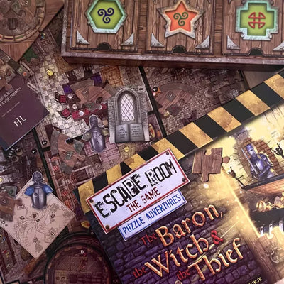 Escape Room The Game Puzzle Adventures  The Baron The Witch and The Thief