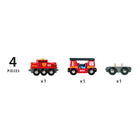 Rescue Firefighting Train 4 pcs
