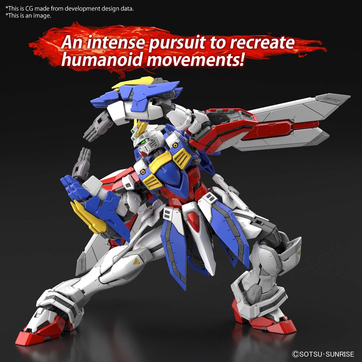 RG 1/144 Burning Gundam