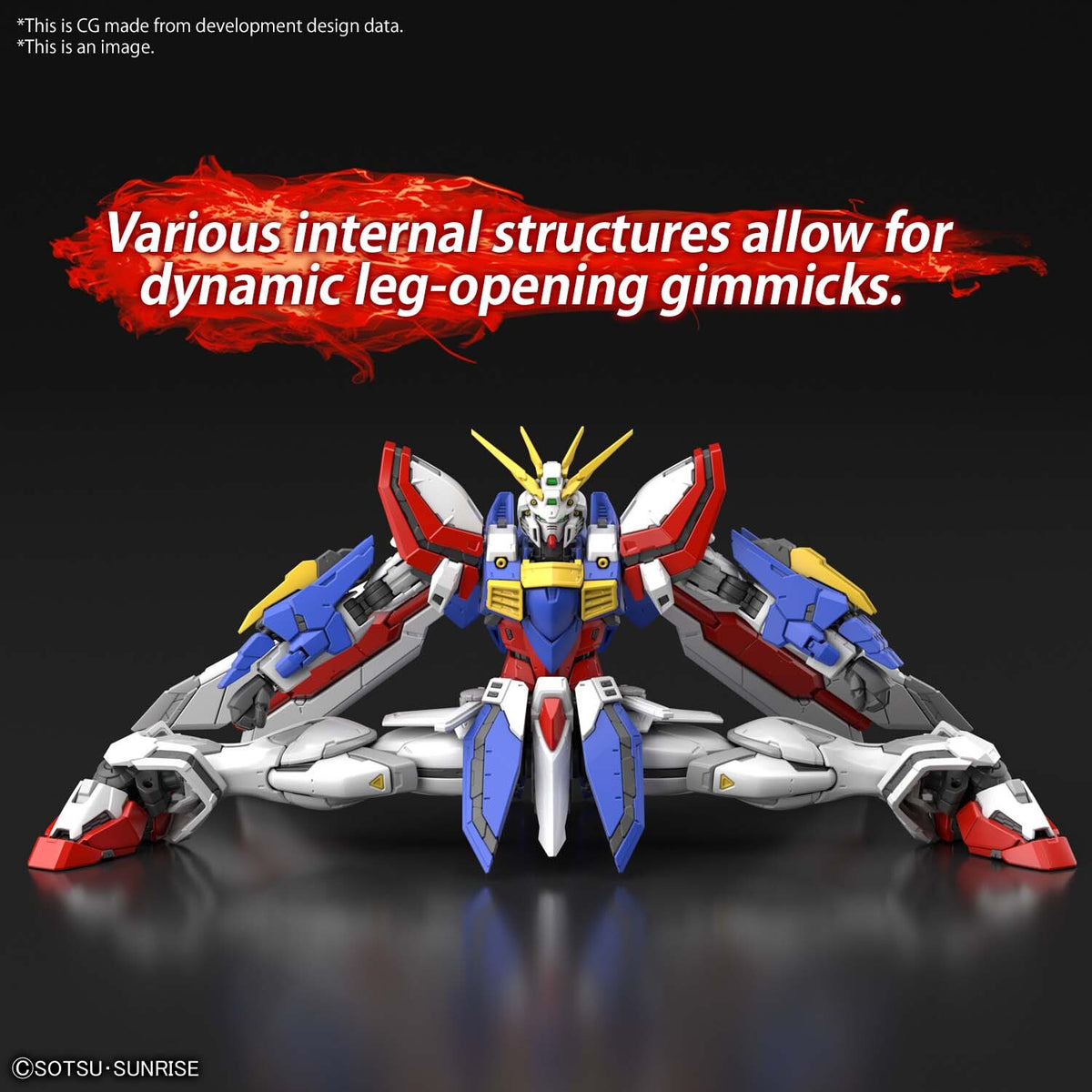 RG 1/144 Burning Gundam