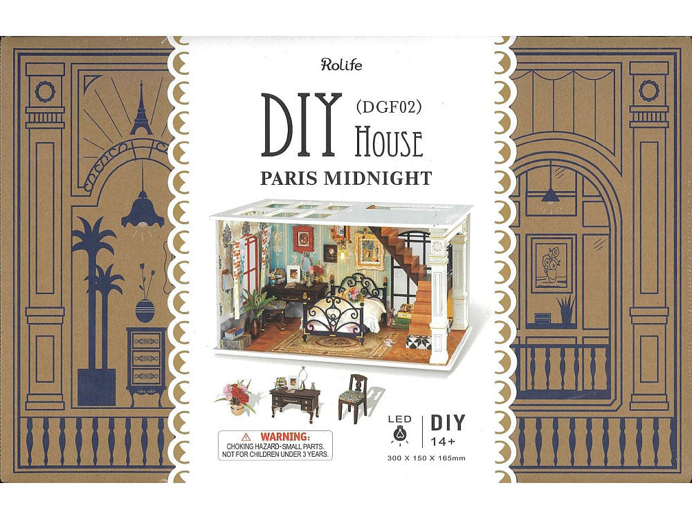 DIY Mini House Paris Midnight