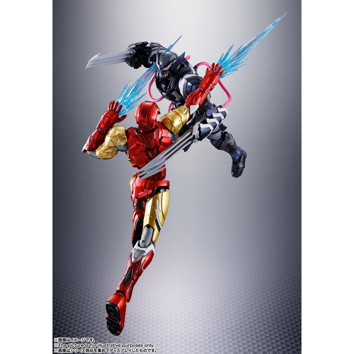 S.H.Figuarts Venom Symbiote Wolverine TECHON AVENGERS