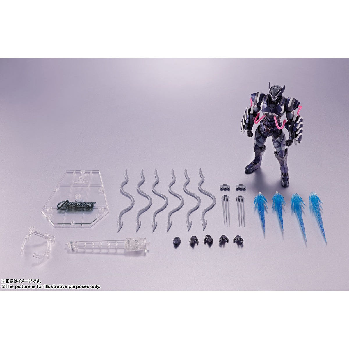 S.H.Figuarts Venom Symbiote Wolverine TECHON AVENGERS
