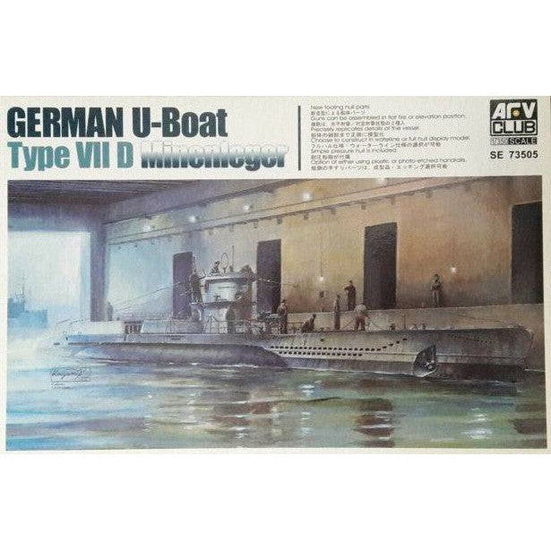 SE73505 1/351 German UBoat Type VII D Minenleger Plastic Model Kit