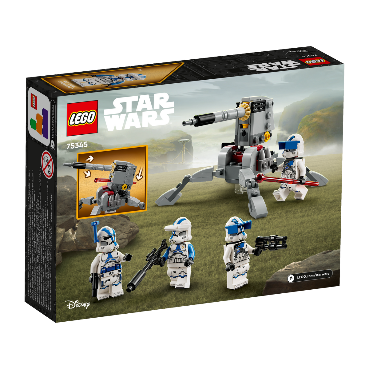 STAR WARS - 501st Clone Troopers Battle Pack