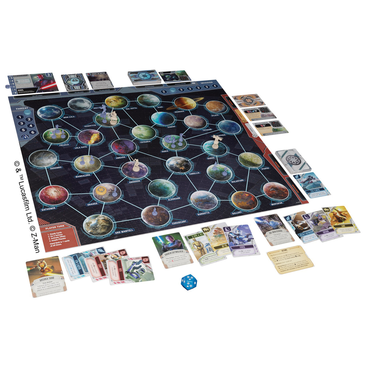 Star Wars The Clone Wars  A Pandemic System Game