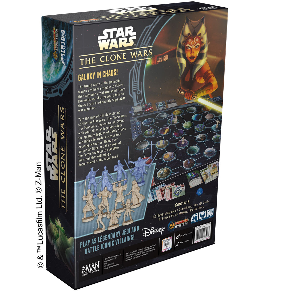 Star Wars The Clone Wars  A Pandemic System Game