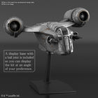 Star Wars Vehicle Model EX018 Razor Crest (Silver Coating)