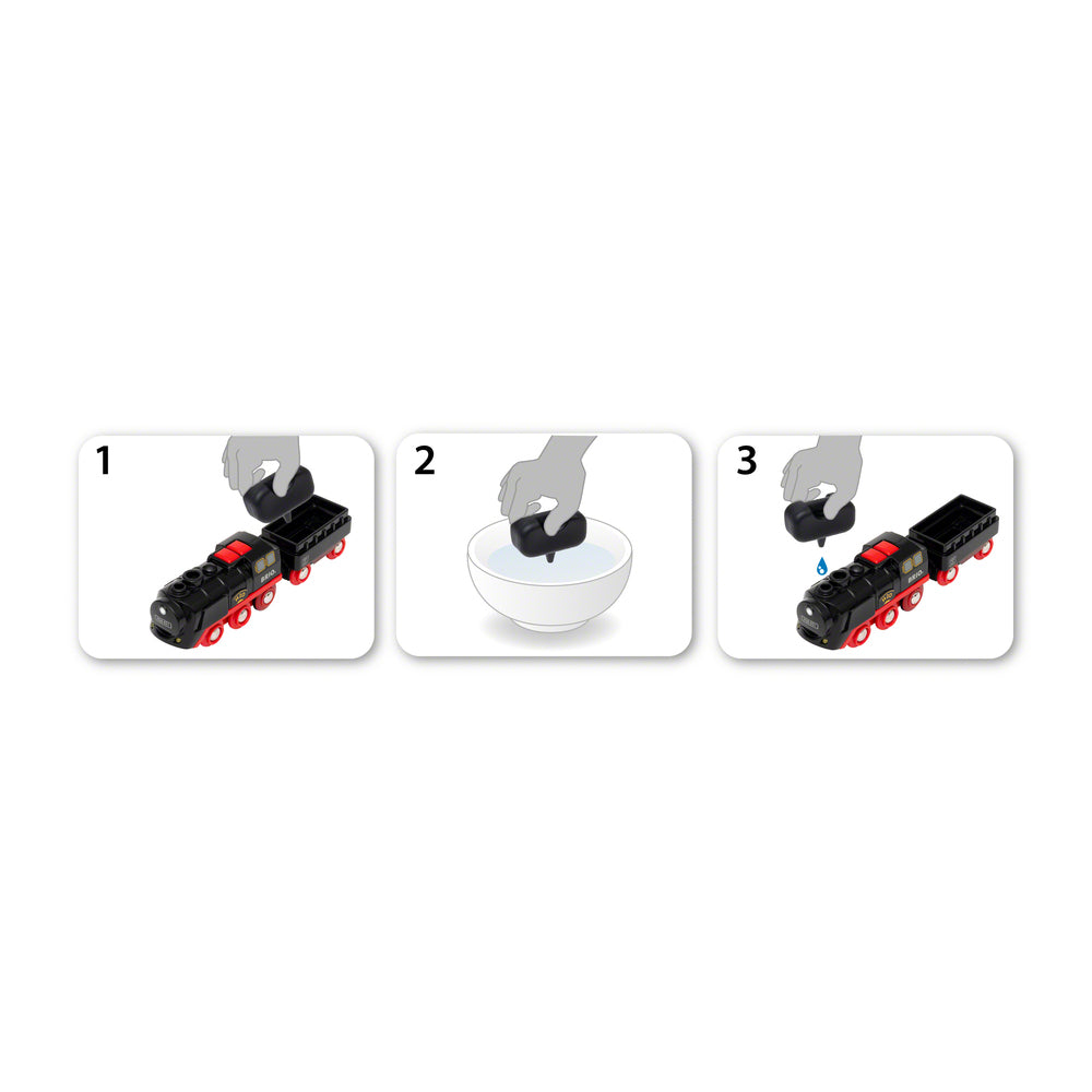 Steaming Train 3 pcs